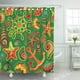 thumbnail image 1 of ABPHQTO Náutico Colorido Brillante con Conchas Marinas Rueda de Ancla Estrella de Mar en Cortinas de Ducha de Baño Verde 152x180 cm, 1 of 2