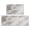 Gray And Brown-1, variant on Kitchen Rugs and Mats Non Skid Washable Black and White Marble Kitchen Mat and Rug Set,Floor Cushion Waterproof Rug,Rubber Backed Area Rugs for Kitchen Laundry