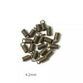 thumbnail image 4 of U8MO Hot 50pc DIY Jewelry Accessory Necklace Bracelet Cord Tension Spring Rings-Bronze 4.2mm-50pcs, 4 of 5