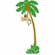 Elephants on the Wall E 5-1158 Monkey in a Tree - Paint It Yourself