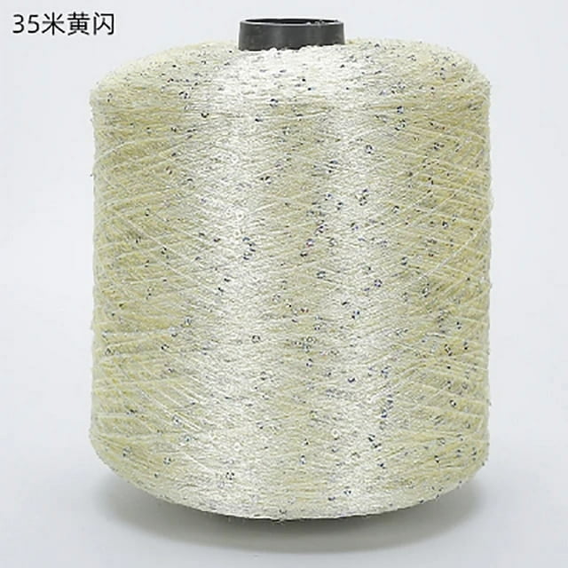 500G Summer Ice Silk Glitter Yarn Sequin Yarn Hand Crochet Thread Knitting Clothes Needlework