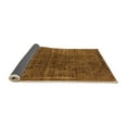 thumbnail image 2 of Ahgly Company Indoor Square Oriental Orange Industrial Area Rugs, 4' Square, 2 of 4