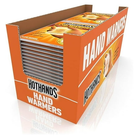 Hand Warmers 40 Pair - Long Lasting Air Activated Heat Packs - Up to 10 Hours - Safe Natural Odorless Disposable Warmers for Outdoor Activities & Cold Weather