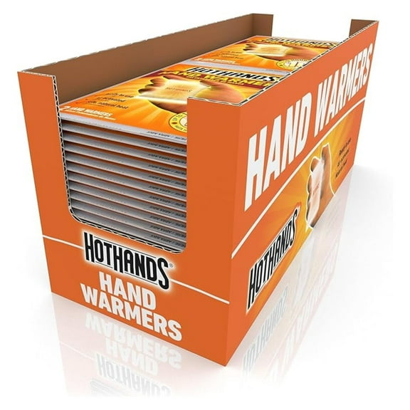 Hand Warmers 40 Pair - Long Lasting Air Activated Heat Packs - Up to 10 Hours - Safe Natural Odorless Disposable Warmers for Outdoor Activities & Cold Weather