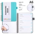 thumbnail image 4 of Clearance Sale! Notebook Spiral Password Notebook Blue 14 * 12 Spiral Lined Notebook Pack, 4 of 6