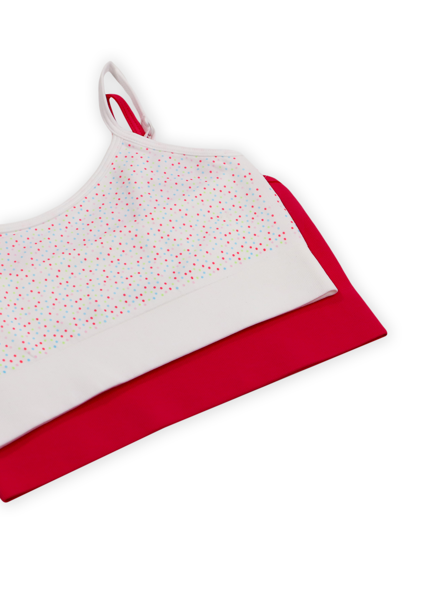 Wonder Nation Girls Seamless Cami Bra, 2-Pack, Sizes XS-XXL