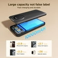 thumbnail image 6 of Aioneus Portable Charger Power Bank with Built-in Cables, 10000mAh 20W Fast Battery Pack, Black, 6 of 10