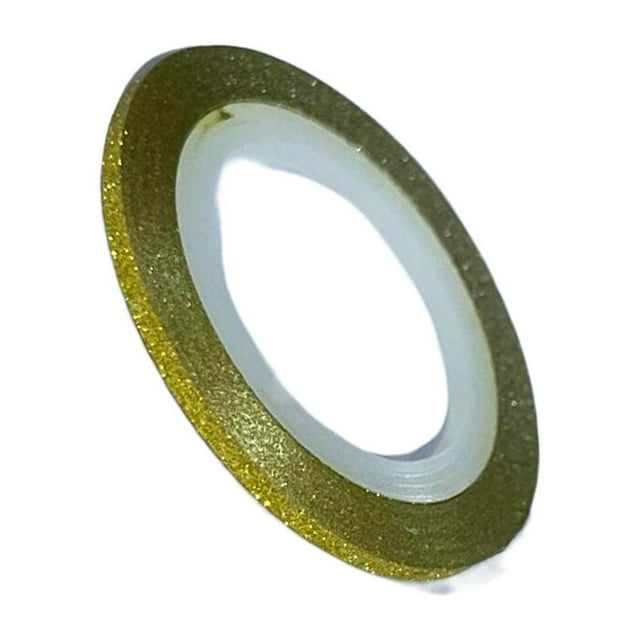 1 Roll Nail Art Glitter Gold Manicure tools Nail Silver Stripping Line Ribbon Stripes Decor Tools Nail Sticker