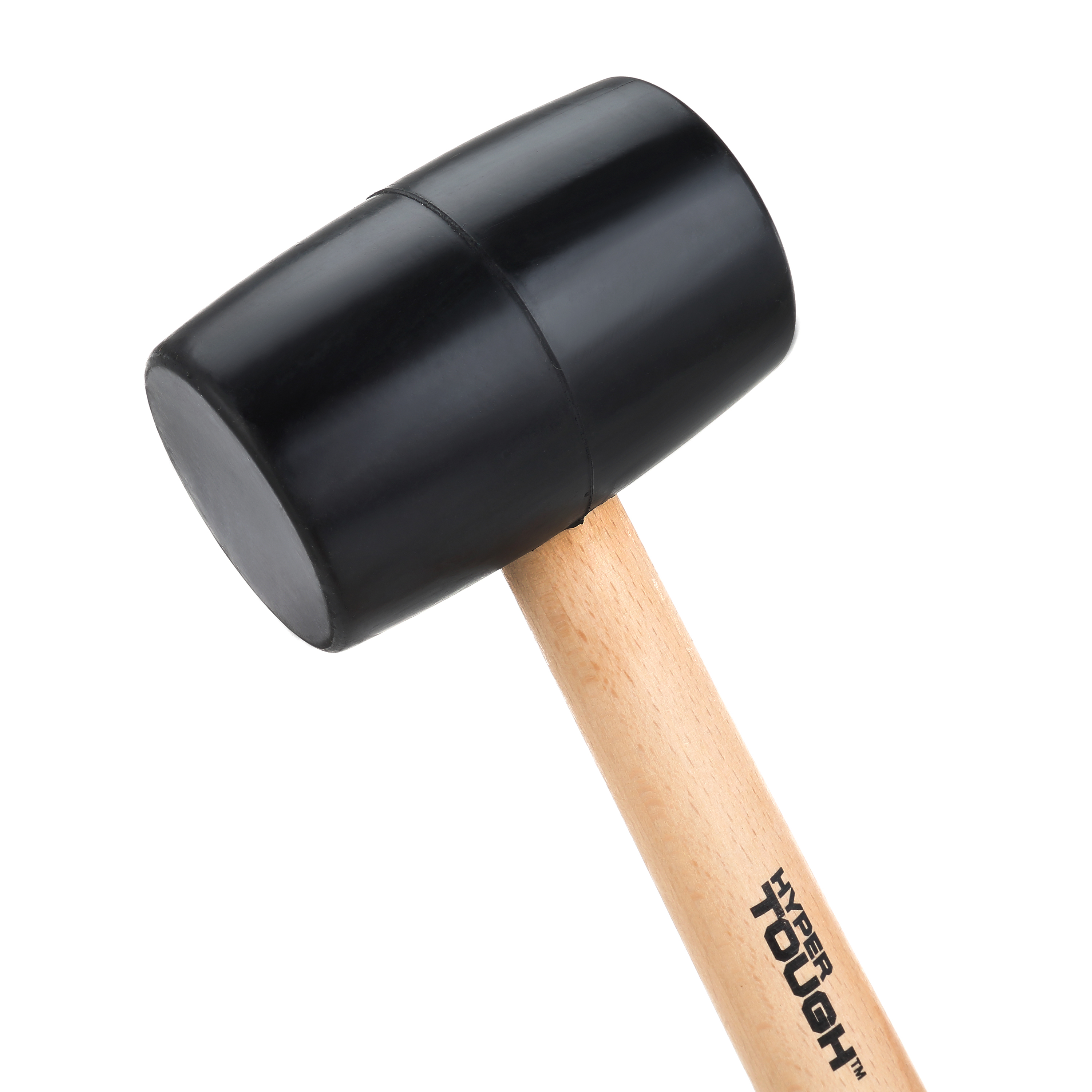 Mazo de goma Hyper Tough de 16 onzas con mango de madera TH70020A 6