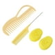 thumbnail image 5 of Kit de tinte para el cabello, peine ergonómico de silicona lavable con dientes anchos para teñir el cabello, cubierta para la oreja para salón de belleza, 5 of 5