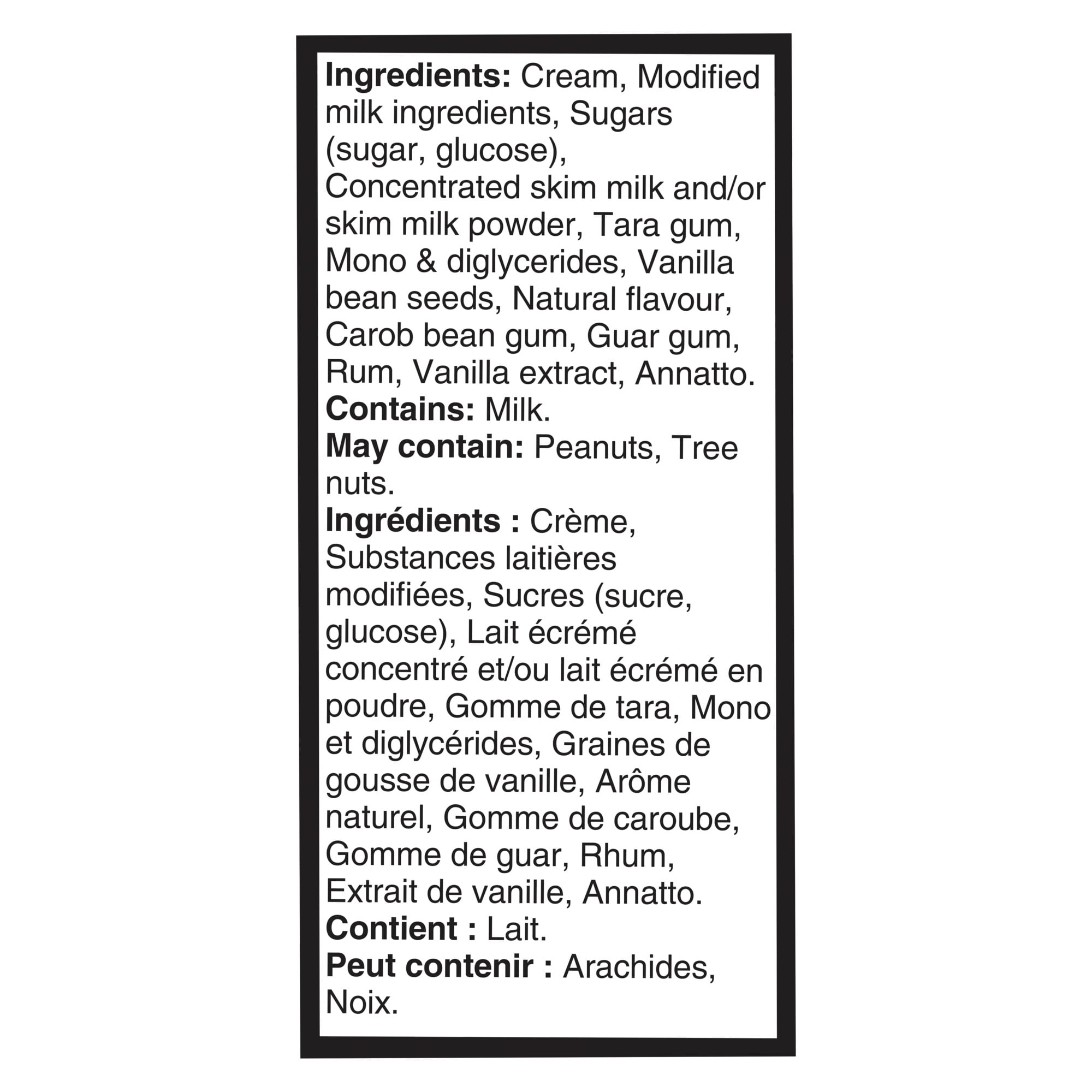 Breyers French Vanilla Ice Cream, 1.41 L