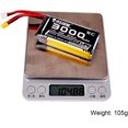 thumbnail image 7 of LiteBee Lipo Battery 7.4V 3000mAh 2S W/ XT30 Connector for Radio Master TX16S Hall Jumper RC Transmitter Helicopter Boat, 7 of 7