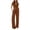 *Brown, variant on Women's 2 Piece Drawstring Sweatsuit Sets,Short Sleeve Crop Top and Wide Leg Pants For Women,Ladies Y2K Going Out Outfits with Pockets,Black,S-2XL