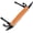 Yellow, variant on IULAVP Traditional Folding Whittling Knife with 1.5in Detail Blade, Sawcut Handle, Nickel Silver Bolsters, Multi-Tool Portable Carving Tool Right Handed Carving Knife for Carving Camping EDC Outdoors