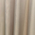 thumbnail image 5 of Exclusive Home Curtains Biscayne Indoor/Outdoor Two Tone Textured Grommet Top Curtain Panel Pair, 54x63, Sand, 5 of 7
