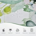 thumbnail image 6 of Sage Green Eucalyptus Shower Curtain Watercolor Leaves Floral Spring Leaf Plant Bathroom Curtains Waterproof Fabric Bathtub Curtains Set with Hooks 72"x72", 6 of 6