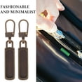 thumbnail image 3 of 10pcs Replacement Zipper Pulls Detachable Zipper Slider Metal Zipper Repair Kit, 3 of 9