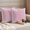thumbnail image 2 of Pink Retro Greek Key Outdoor Waterproof Pillow Covers, Geometric Greece Ancient Rustic Decorative Square Throw Pillowcase Sofa Cushion Sham for Patio/Couch/Chair, 20"x20" 2 Pack, 2 of 8