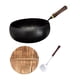 thumbnail image 3 of Sartén wok Sartén para saltear Sartenes para cocina de inducción Sartén antiadherente Sartén universal para hervir 28 cm, 3 of 9