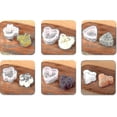 thumbnail image 4 of Sushi Mold, 6pcs Rice Ball Mold and Rice Spoon, Kawaii Rice Ball Mold, Kids Lunch Box DIY Non-stick Rice Ball Mold, 4 of 5
