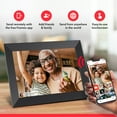 ONN 10” WiFi Digital Picture Frame Send Photos & Videos Instantly via the Free Frameo App