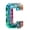 #Blue C, variant on Iridescent LED Letter Light, Transparent Colorful Fairy String Light Sign for Home Party Decor, #Blue C
