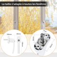 thumbnail image 3 of 4 manijas de ventana de aluminio con cerradura longitud de barra 35 mm con 8 llaves esquí esquí Gafas de esquí, 3 of 5