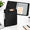 Black-1in(Letter Size), variant on 3 Ring Binder 1 Inch Cute Letter Size (11" X 8.5") With 5 Tab Dividers File Folder Labels And Low Profile Clipboards Blue Marble