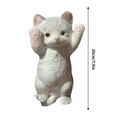 thumbnail image 3 of ufehgfjh Catss Hands Up Catss Kneading Stress Relieving Toy Girl Plush Toy Simulation Catss Kneading On-trend Low Spend, 3 of 7