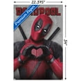 thumbnail image 3 of Marvel Deadpool Legacy - Heart Wall Poster, 22.375" x 34", 3 of 4