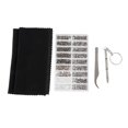 thumbnail image 1 of Kit de reparación de gafas de terre con tornillos 1000 Uds.con paño de limpieza para almohadilla nasal, 1 of 8