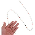 thumbnail image 4 of Collier Chaîne de Lunettes Boho Perlé Antidérapant Porte-Ficelles Cordon pour Femmes Extérieur et Lecture, 4 of 5