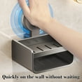 thumbnail image 6 of Steadline Suction Cup Soap Dish Holder - Wall Mounted Bathroom Storage with Drainage Holes - No Drill Installation for Bar Soaps and Beauty Products, 6 of 6