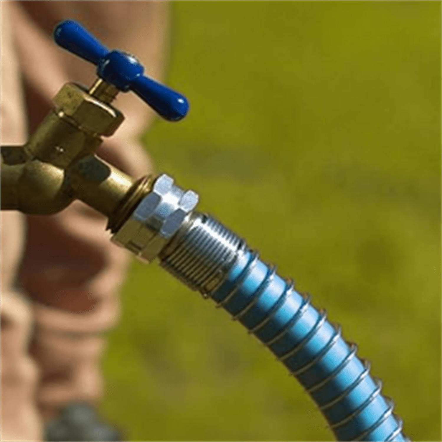 Hybrid Polymer Flex Garden Hose, Kink-Free Hose, 450 PSI Max, 50 Feet Long, 5/8 Inches Wide