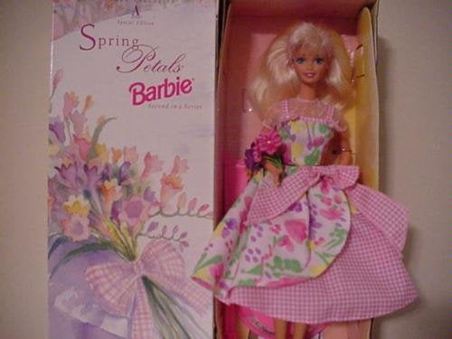avon spring blossom barbie value