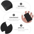 thumbnail image 5 of HEANUJJ 200Pcs Hand Painted Black Blank Cards for DIY Graffiti and Student Accessory Use, 5 of 5