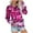 WYN8-Christmas Sweatshirts for Women-Hot Pink, variant on Meichang Merry Christmas Sweatshirts for Women Funny Christmas Graphic Sweatshirt Fleece Long Sleeve Crewneck Pullover Tops Holiday Gifts Oversized Sweatshirt