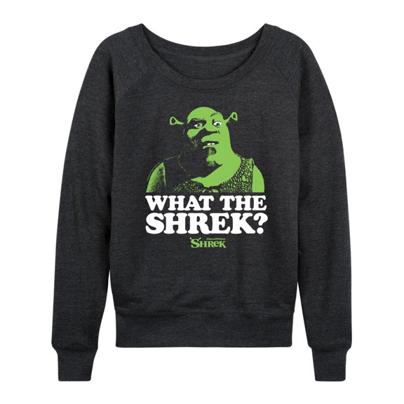 Shrek - What The Shrek - Women's Lightweight French Terry Long Sleeve Shirt