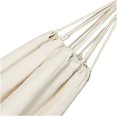 thumbnail image 2 of Juego de columpio Hamaca Doble, Hamaca para Acampar al Aire Libre, Antivuelco, Hamaca de Tela de Lona, Columpio Colgante para Columpio (Color : Blanco), 2 of 5