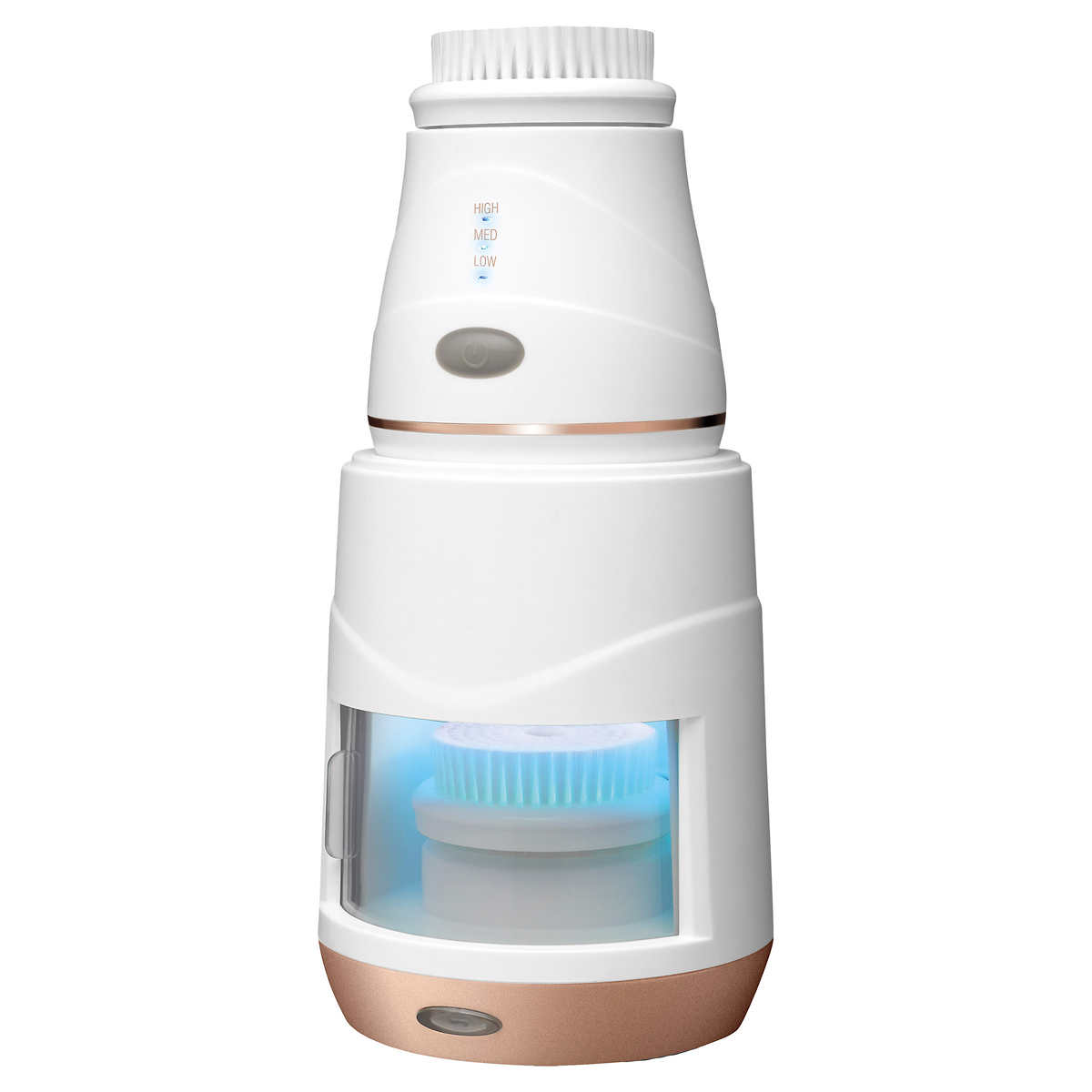 True Glow by Conair Sonic Facial Brush with UV Sterilizer