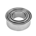thumbnail image 1 of WMQPNNS Nouvelle Tendance Coupe-Pelure Ronde en Acier Inoxydable pour Raviolis, Coupe-Pelure pour Raviolis à Presser, Outil pour Peau de Ravioli, Biscuit, Aubaines du Jour, Vente de Liquidation, 1 of 9