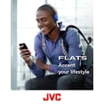 thumbnail image 3 of Auriculares planos JVC HAS160MA con mando a distancia y micrófono, color azul, 3 of 6