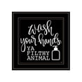 thumbnail image 2 of Wash Your Hands by Fearfully Made Creations Print Wall Art Wood Multi-Color, 2 of 4