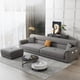 thumbnail image 4 of Patio Puff Salon Room Loveseat Dining Chairs Corner Modern Sleeper Lounge Dining Chairs Couch Slaapbank Luxury Furniture DX50KT My Lux Decor Round, 4 of 9