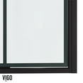 thumbnail image 3 of Vigo Vg6079gcl3076 Astoria 76" High X 30" Wide Pivot Framed Shower Door - Black, 3 of 7