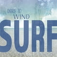 thumbnail image 2 of LightBoxJournal 20x20 White Modern Wood Framed Museum Art Print Titled - Signs_SeaLife_Typography_DareToWindSurf, 2 of 4