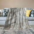 thumbnail image 2 of Fenyluxe Marble Texture Sculpture Flannel Throw Blanket for Sofa Couch | Cottagecore Room Decor | All Seasons Comfort | Perfect Gift 50x60in, 2 of 6