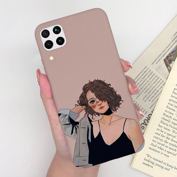 Funda de silicona para teléfono Huawei P40 lite 4G, carcasa mate a la moda con flores para Huawei P40 lite P40lite P 40 lite Fivean unisex