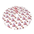 thumbnail image 6 of Christmas Tree Skirt, Strawberry Blueberry Cream Cake Soft Plush Christmas Tree Decorations Indoor, Tree Skirts Mat for New Year Halloween Holiday Christmas Party Decor 48", 6 of 6