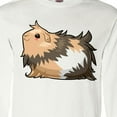 thumbnail image 4 of Inktastic Cute Long Haired Guinea Pig Long Sleeve T-Shirt, 4 of 5